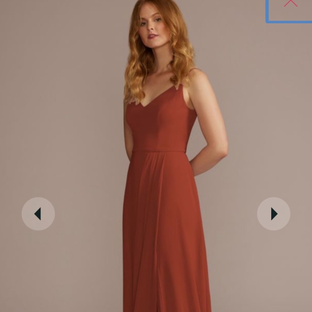 David’s Bridal F20497 Cinnamon